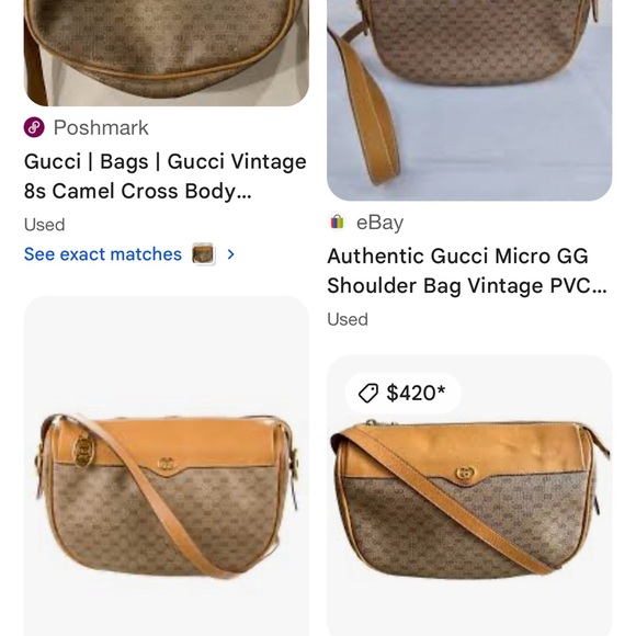 VTG 1980’s Gucci bag - Picture 12 of 13